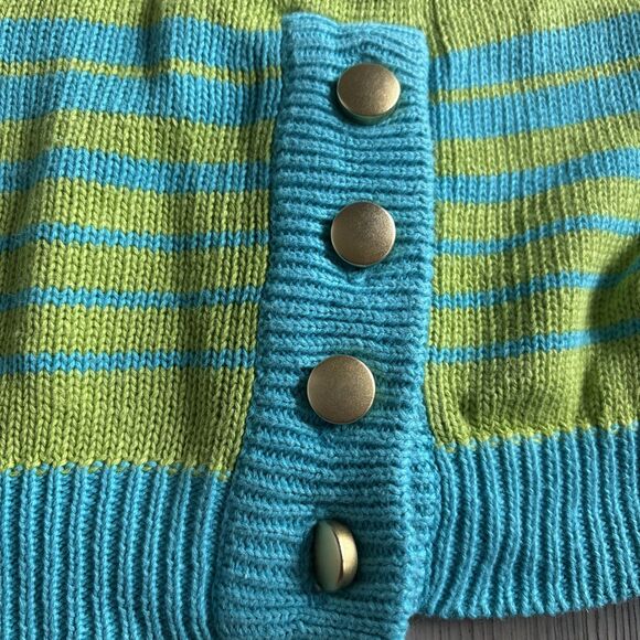 Vintage Suzelle Ramie Cotton Novelty Designer Embellished Sweater Size Small - Picture 9 of 10